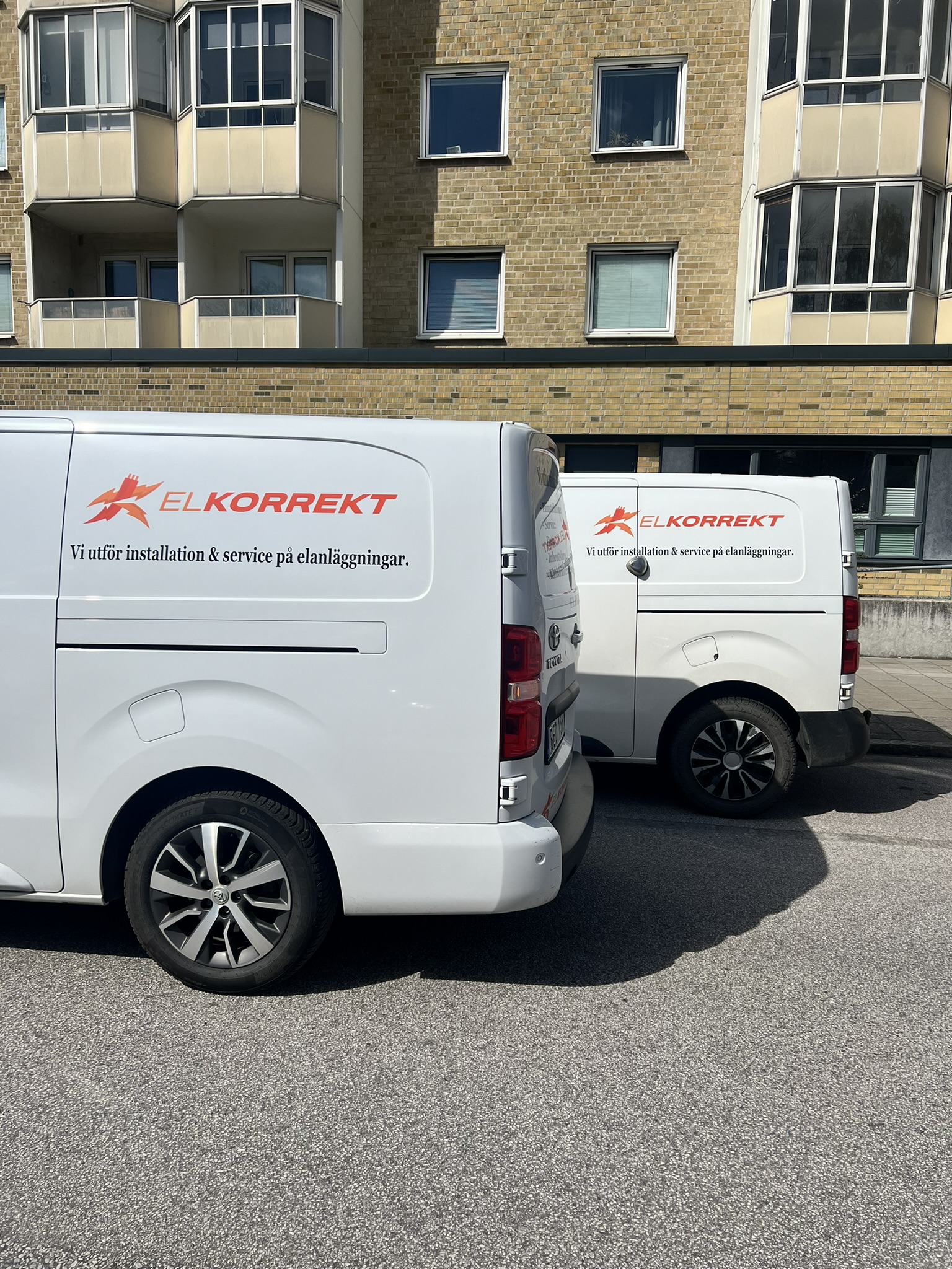 Elkorrekt Servicebilar Eltjanster Skane